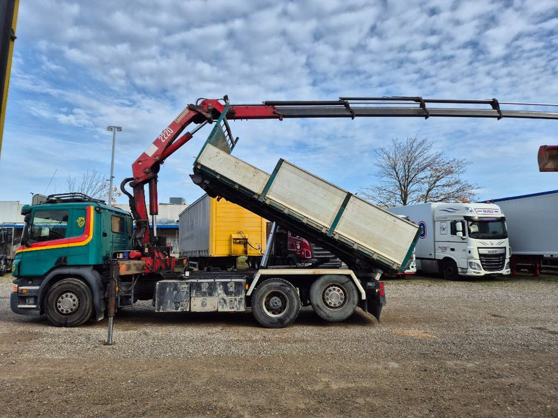 Scania P450 6x2/4 // HMF 2223 K4 // 3-way tip - شاحنة كرين: صورة 5 Scania P450 6x2/4 // HMF 2223 K4 // 3-way tip - شاحنة كرين: صورة 5