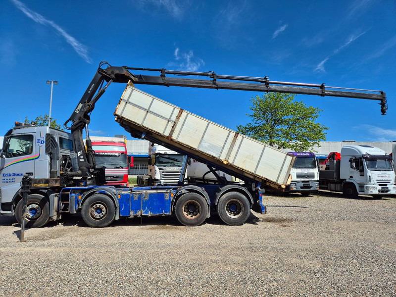 Volvo FH 460 8x2/4 //Hiab 166 E-4// 3 way tip - شاحنة كرين: صورة 1 Volvo FH 460 8x2/4 //Hiab 166 E-4// 3 way tip - شاحنة كرين: صورة 1