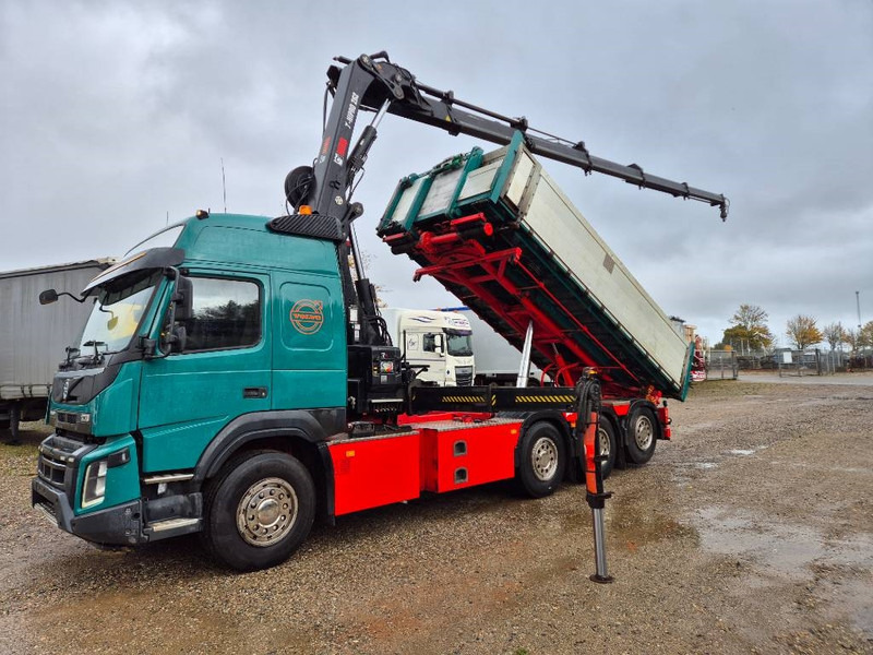 Volvo FMX 500 8x4 // HIAB X-HIPRO 262 EP-5 // 3-Tipper - شاحنة كرين: صورة 2 Volvo FMX 500 8x4 // HIAB X-HIPRO 262 EP-5 // 3-Tipper - شاحنة كرين: صورة 2