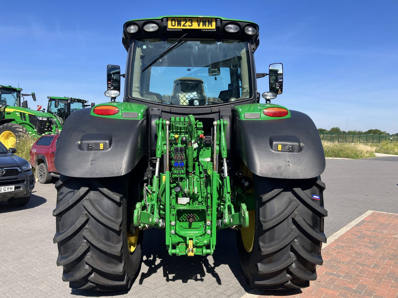 John Deere 6R 185 - جرار: صورة 4 John Deere 6R 185 - جرار: صورة 4