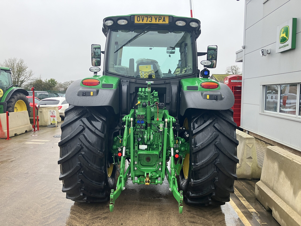 John Deere 6R 185 - جرار: صورة 4 John Deere 6R 185 - جرار: صورة 4
