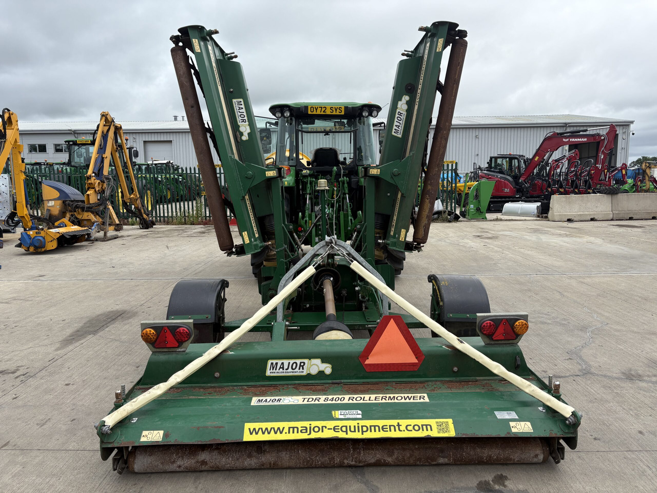Major TDR20000 6.1m Winged Roller Mower - جزازة عشب الحدائق: صورة 1 Major TDR20000 6.1m Winged Roller Mower - جزازة عشب الحدائق: صورة 1