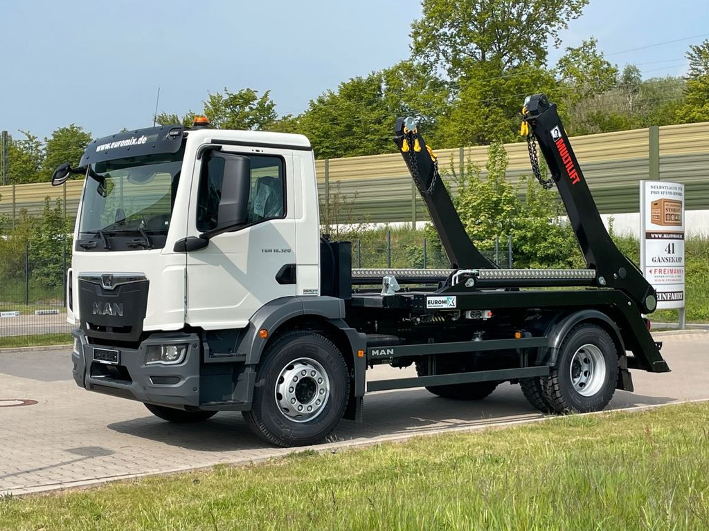 MAN TGM 18.320 4x2 Euro 6e Hiab Multilift Futura 12 - شاحنة لودر انزلاقي, شاحنة كرين: صورة 2 MAN TGM 18.320 4x2 Euro 6e Hiab Multilift Futura 12 - شاحنة لودر انزلاقي, شاحنة كرين: صورة 2