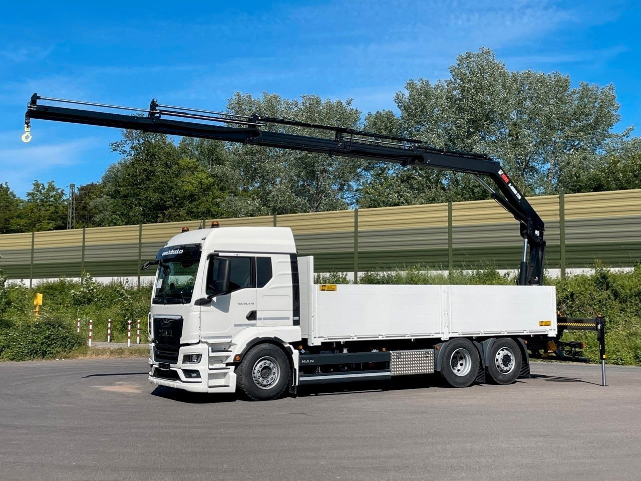 MAN TGS 26.480 6X2 Euro6 Retarder HIAB 228 - 4 - شاحنات مسطحة, شاحنة كرين: صورة 2 MAN TGS 26.480 6X2 Euro6 Retarder HIAB 228 - 4 - شاحنات مسطحة, شاحنة كرين: صورة 2