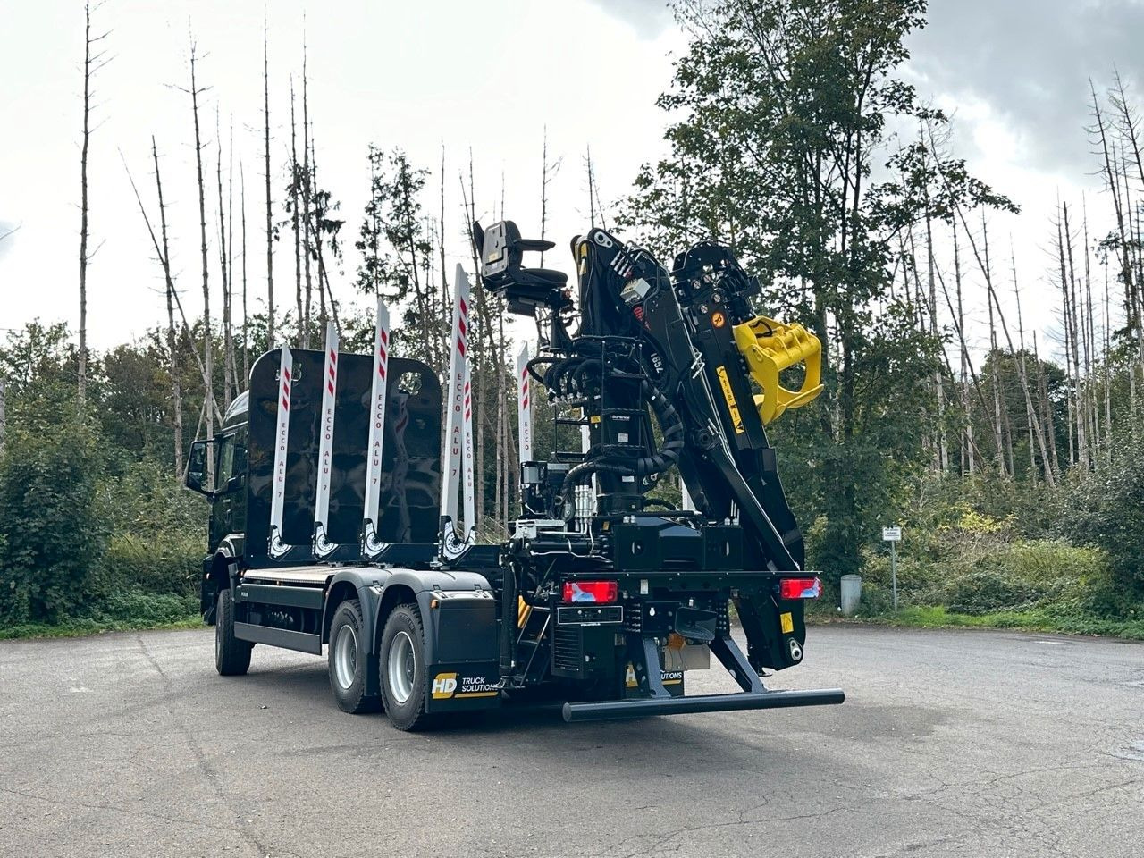 MAN TGS 33.520 6X6 Euro6e LogLift 165 Z - شاحنة قطع الأشجار, شاحنة كرين: صورة 4 MAN TGS 33.520 6X6 Euro6e LogLift 165 Z - شاحنة قطع الأشجار, شاحنة كرين: صورة 4