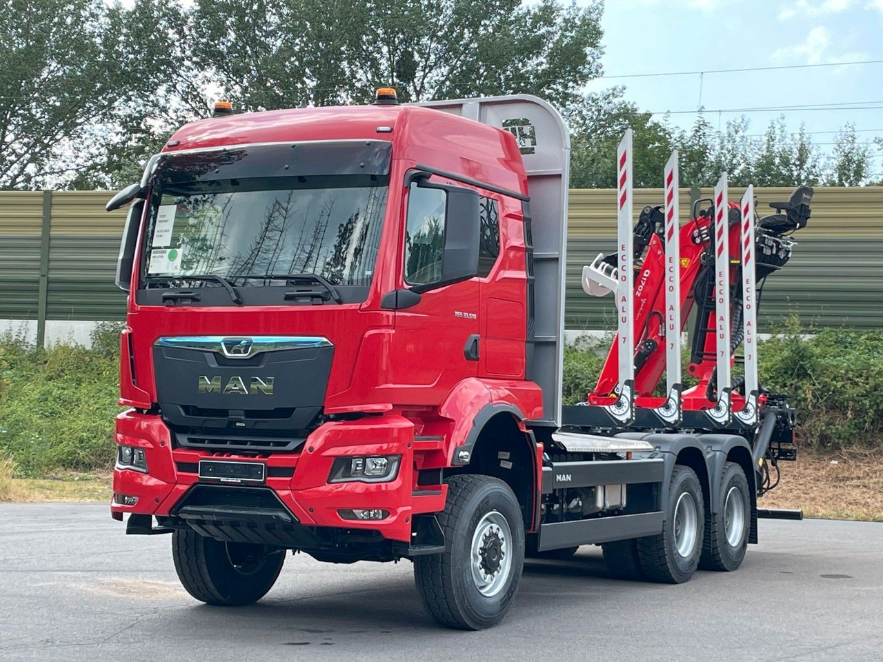 MAN TGS 33.520 6X6 Euro6e Radstand 3900mm EPSILON - شاحنة قطع الأشجار, شاحنة كرين: صورة 3 MAN TGS 33.520 6X6 Euro6e Radstand 3900mm EPSILON - شاحنة قطع الأشجار, شاحنة كرين: صورة 3
