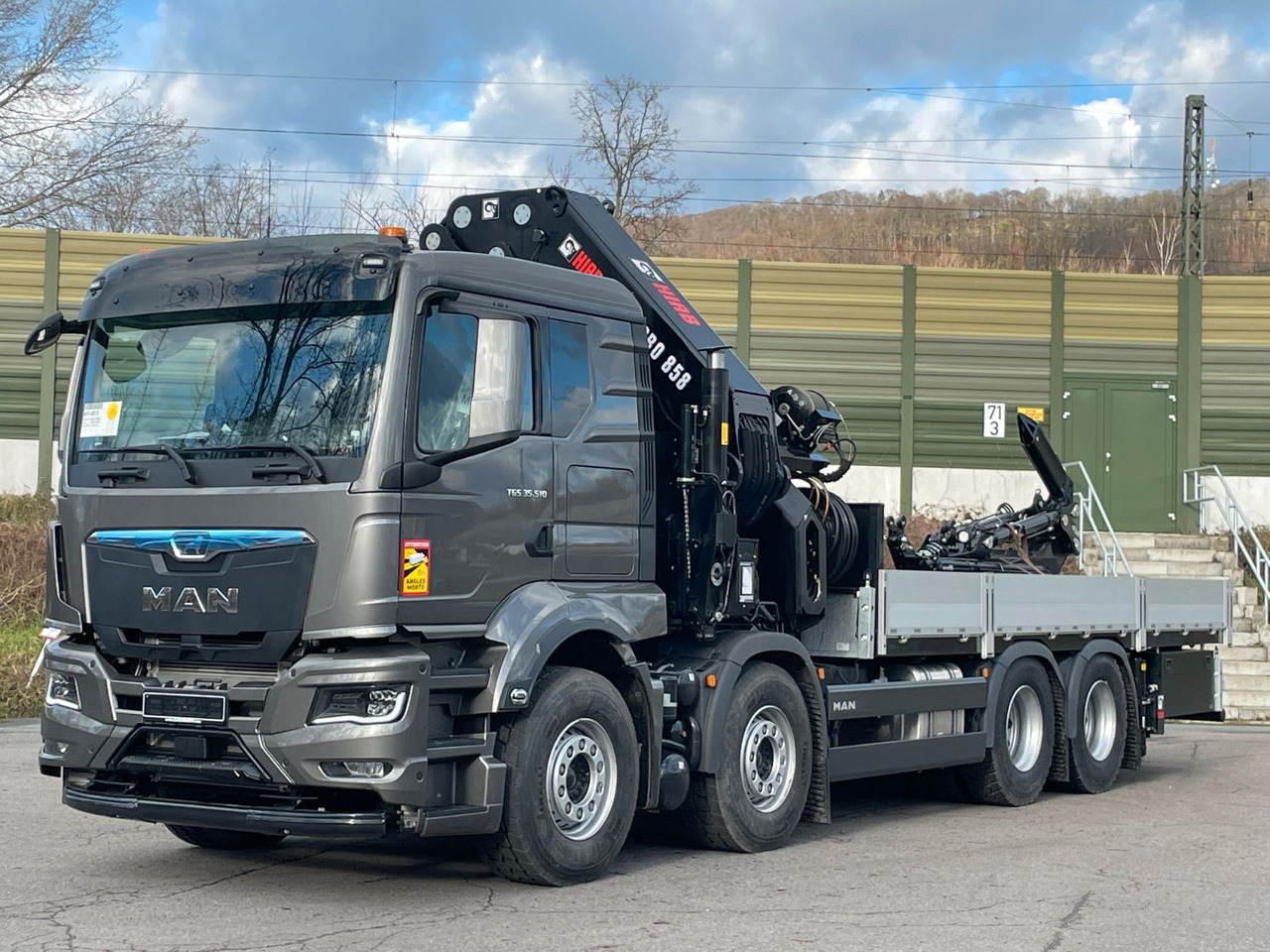 MAN TGS 35.520 8x4 BL HIAB X-HIPRO 658 EP-6 - شاحنة كرين: صورة 2 MAN TGS 35.520 8x4 BL HIAB X-HIPRO 658 EP-6 - شاحنة كرين: صورة 2