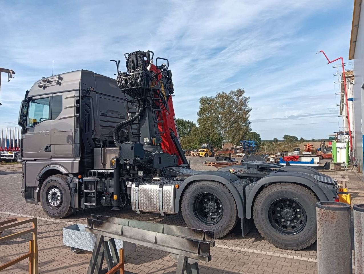 MAN TGX 26.580 6x4 LANGHOLZ EPSILON TZ 17 - شاحنة قطع الأشجار, شاحنة كرين: صورة 3 MAN TGX 26.580 6x4 LANGHOLZ EPSILON TZ 17 - شاحنة قطع الأشجار, شاحنة كرين: صورة 3