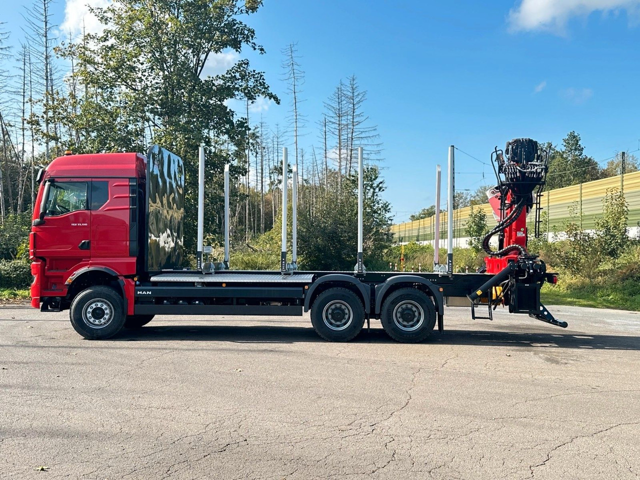 MAN TGX 33.510 6X4 BL Euro6e EPSILON 150 Z - شاحنة قطع الأشجار, شاحنة كرين: صورة 5 MAN TGX 33.510 6X4 BL Euro6e EPSILON 150 Z - شاحنة قطع الأشجار, شاحنة كرين: صورة 5