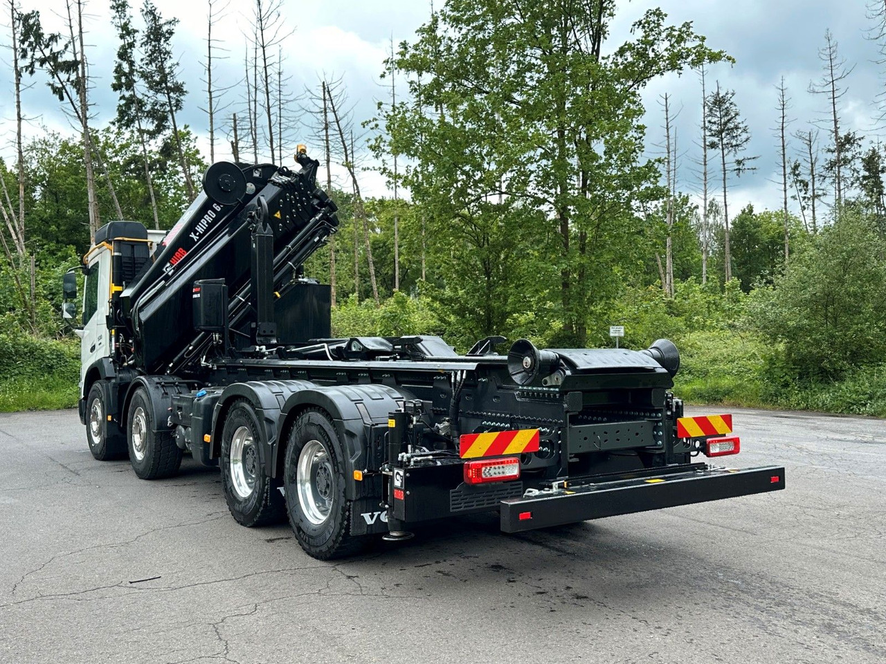 Volvo FMX 500 8x4 Abrollkipper + Kran Hiab 658-6 - شاحنة برافعة خطافية, شاحنة كرين: صورة 5 Volvo FMX 500 8x4 Abrollkipper + Kran Hiab 658-6 - شاحنة برافعة خطافية, شاحنة كرين: صورة 5