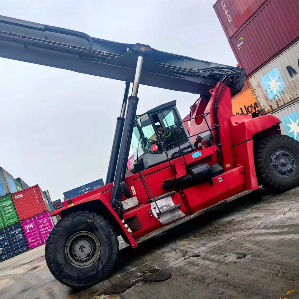 Kalmar DRF450 Sweden Kalmar Used 45 Ton Reach Stacker for Containers to Popularly Sell - آلة حمل الحاويات في الأماكن الصغيرة: صورة 1 Kalmar DRF450 Sweden Kalmar Used 45 Ton Reach Stacker for Containers to Popularly Sell - آلة حمل الحاويات في الأماكن الصغيرة: صورة 1