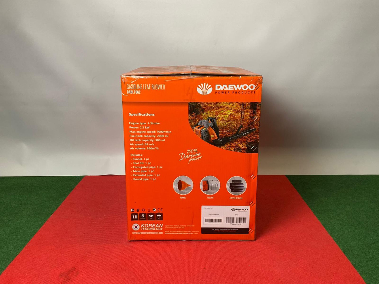 Daewoo DABL7662 Benzine Bladblazer - ماكينة تنظيف: صورة 3 Daewoo DABL7662 Benzine Bladblazer - ماكينة تنظيف: صورة 3