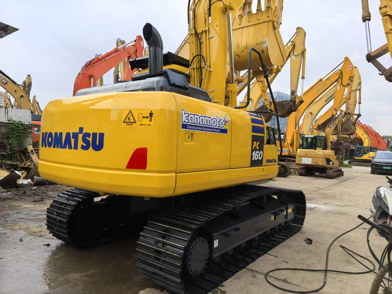 KOMATSU PC160 - حفار زاحف: صورة 3 KOMATSU PC160 - حفار زاحف: صورة 3