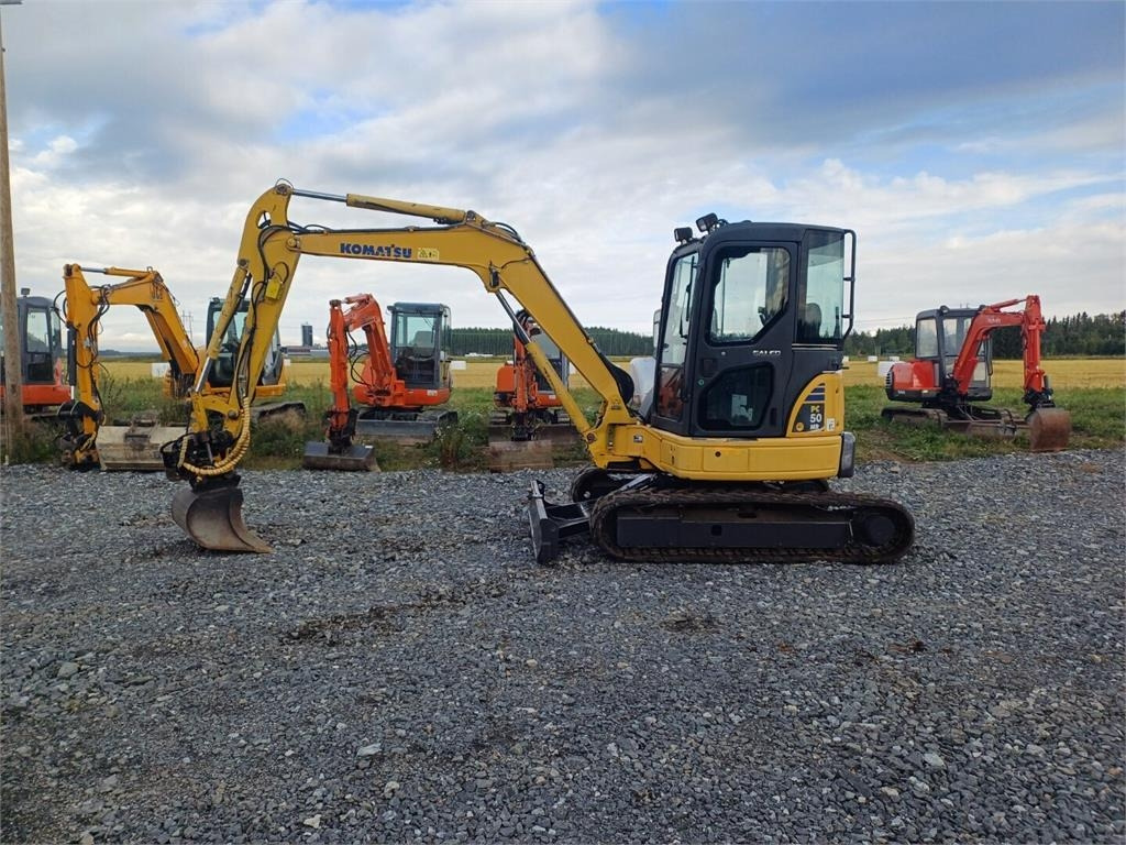 Komatsu pc50mr-2 Engcon pyörittäjällä - حفار صغير: صورة 2 Komatsu pc50mr-2 Engcon pyörittäjällä - حفار صغير: صورة 2