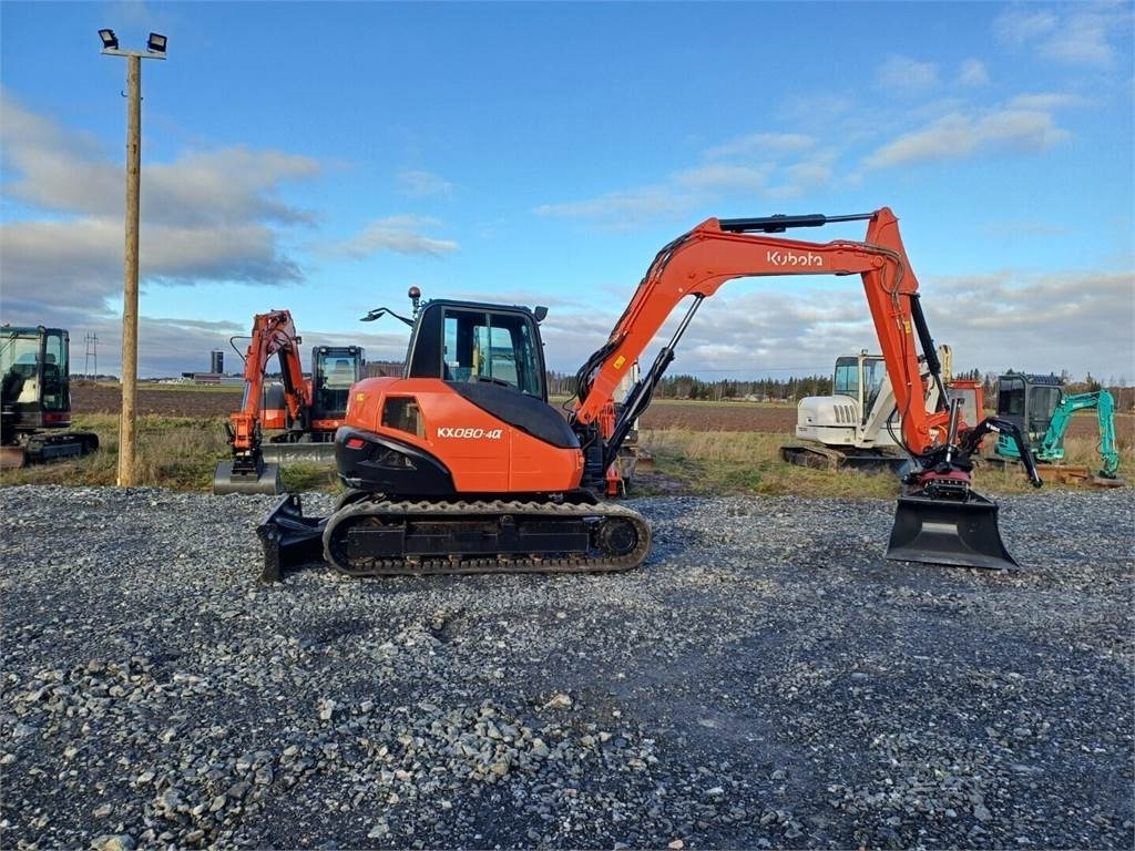 Kubota KX080-4a Pyörittäjällä - حفار صغير: صورة 5 Kubota KX080-4a Pyörittäjällä - حفار صغير: صورة 5