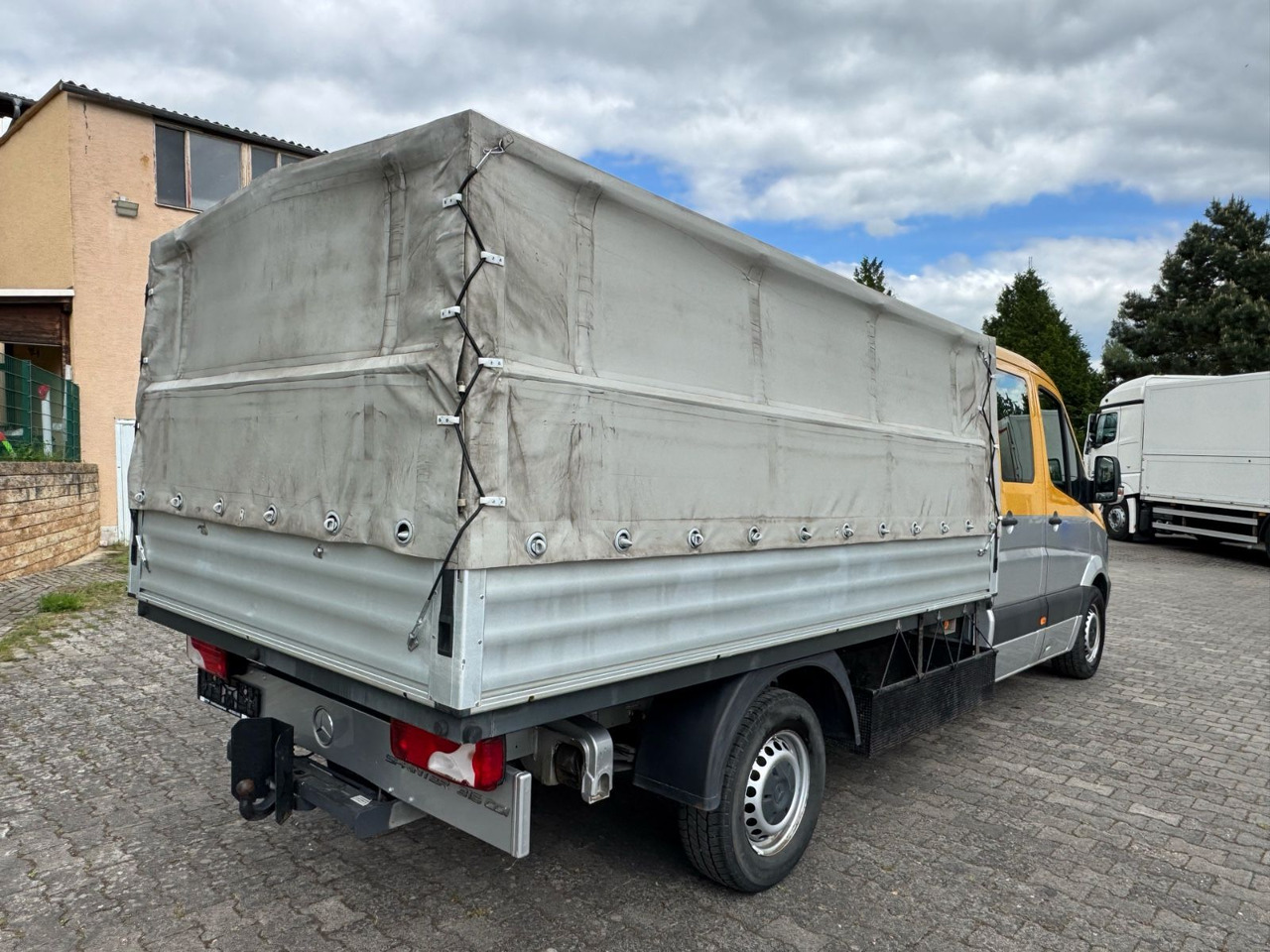Mercedes-Benz 316 CDI/DK/Ahk/Top-Zustand/Tüv-Neu! - شاحنة مغلقة بستائر جانبية, الشاحنات الصغيرة كابينة مزدوجة: صورة 3 Mercedes-Benz 316 CDI/DK/Ahk/Top-Zustand/Tüv-Neu! - شاحنة مغلقة بستائر جانبية, الشاحنات الصغيرة كابينة مزدوجة: صورة 3