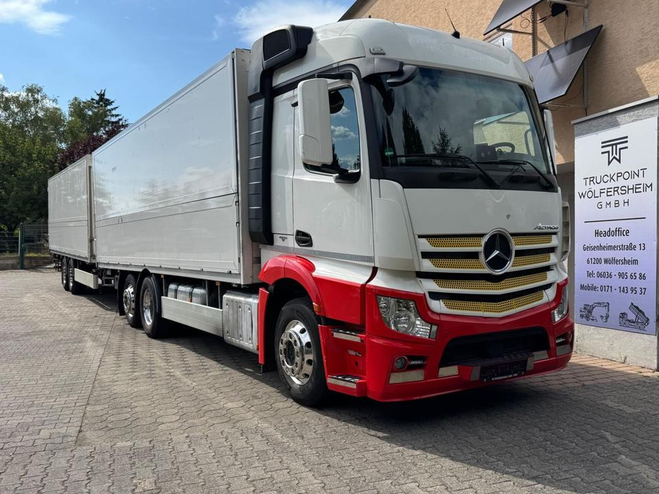 Mercedes-Benz Actros 2545/2xLBW/Klima/Kamera/kpl.Zug - شاحنة صندوقية: صورة 1 Mercedes-Benz Actros 2545/2xLBW/Klima/Kamera/kpl.Zug - شاحنة صندوقية: صورة 1