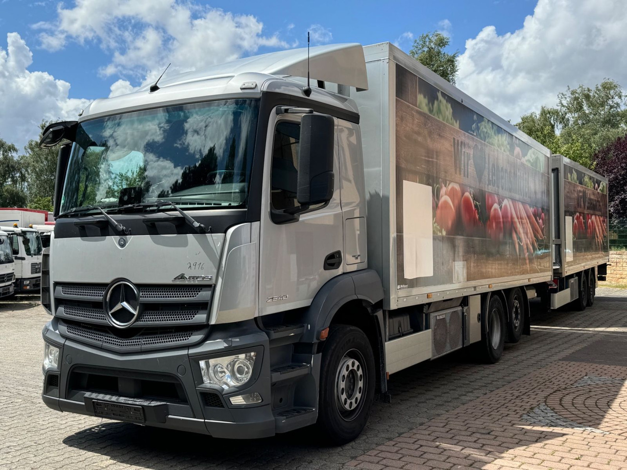 Mercedes-Benz Antos 2540/Durchladbar/2xLBW/Frigoblock/2instock - شاحنة ذات مبرد: صورة 2 Mercedes-Benz Antos 2540/Durchladbar/2xLBW/Frigoblock/2instock - شاحنة ذات مبرد: صورة 2