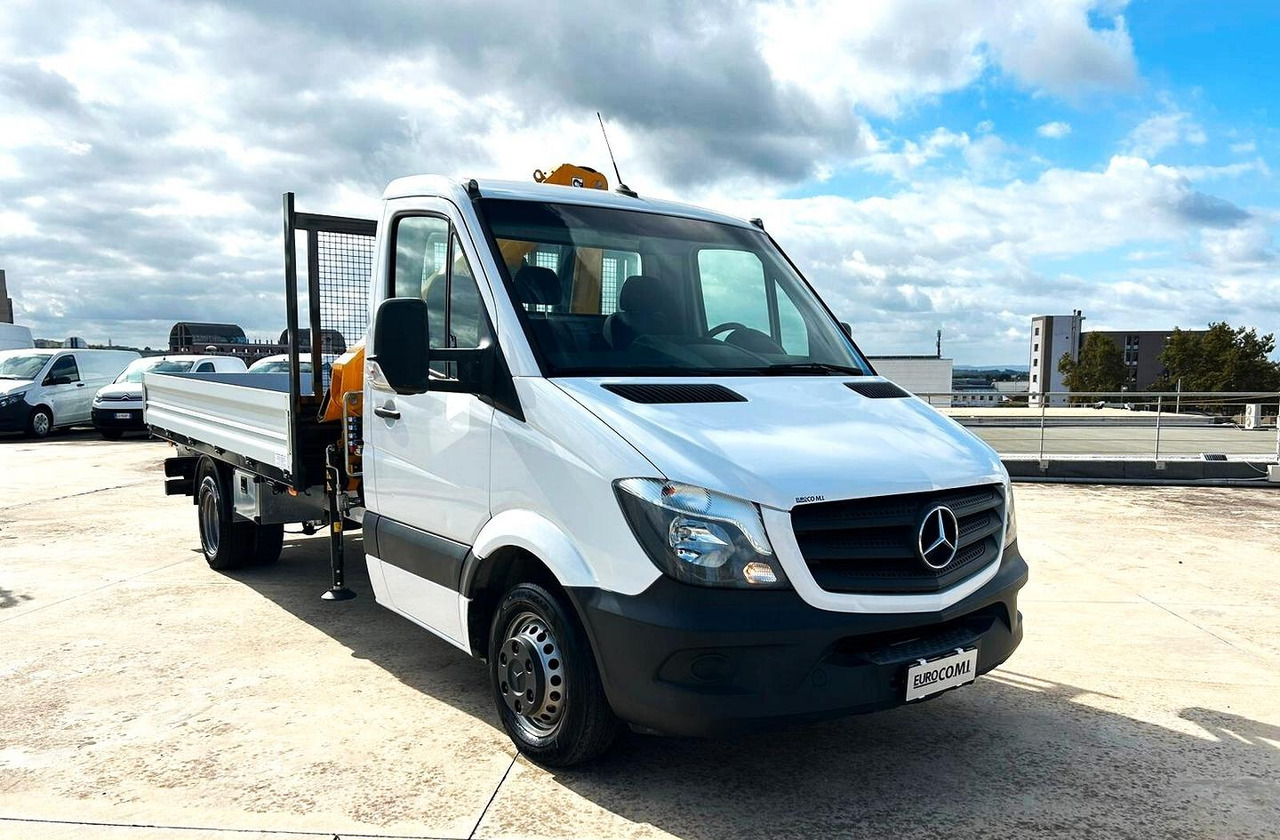 Mercedes Benz Sprinter 419 Cassone Fisso + Gru - شاحنة توصيل مفتوحة: صورة 3 Mercedes Benz Sprinter 419 Cassone Fisso + Gru - شاحنة توصيل مفتوحة: صورة 3