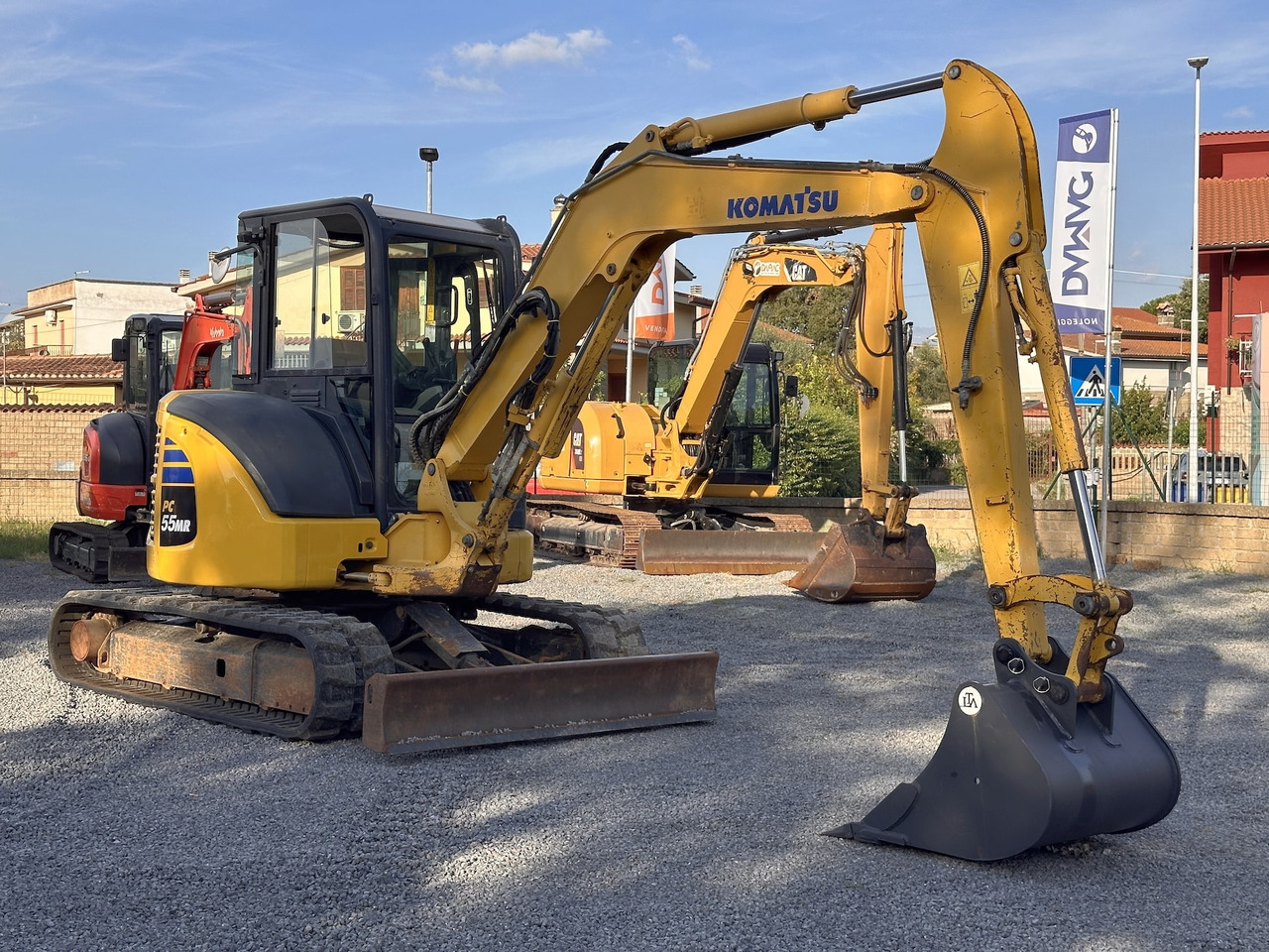 KOMATSU PC55MR-3 - حفار صغير: صورة 1 KOMATSU PC55MR-3 - حفار صغير: صورة 1