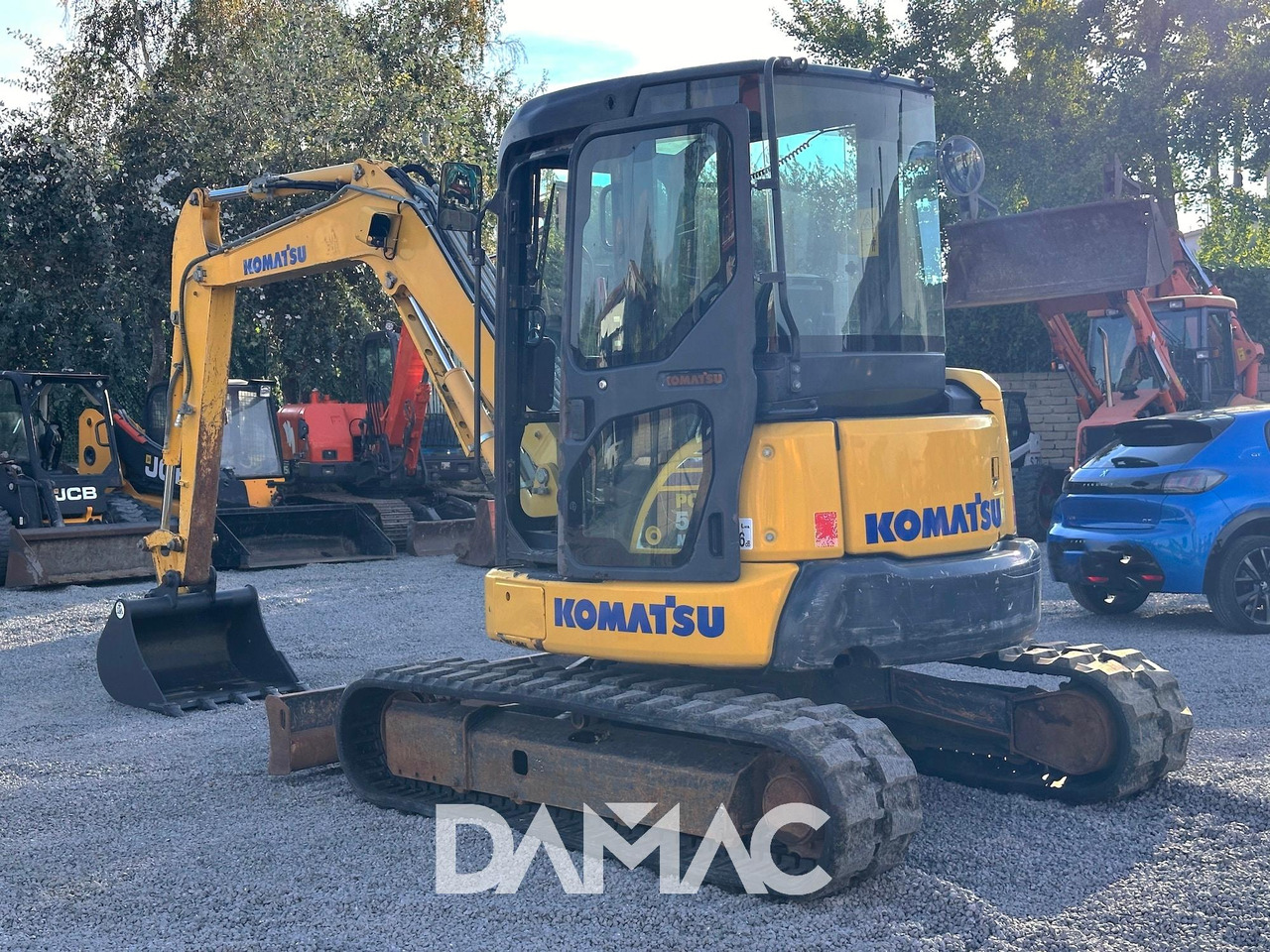 KOMATSU PC55MR-3 - حفار صغير: صورة 3 KOMATSU PC55MR-3 - حفار صغير: صورة 3