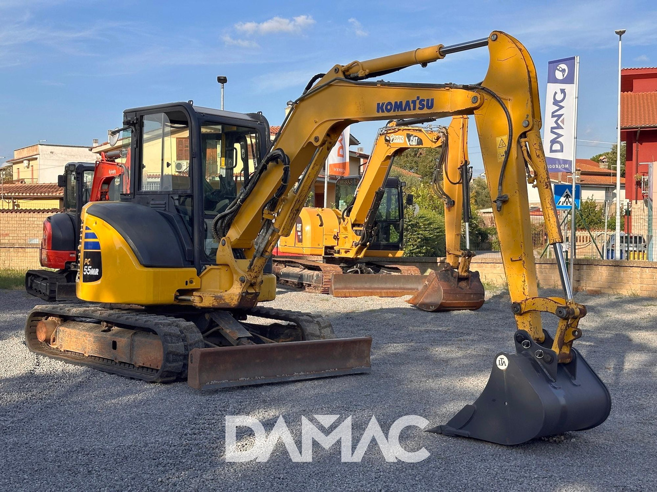 KOMATSU PC55MR-3 - حفار صغير: صورة 1 KOMATSU PC55MR-3 - حفار صغير: صورة 1