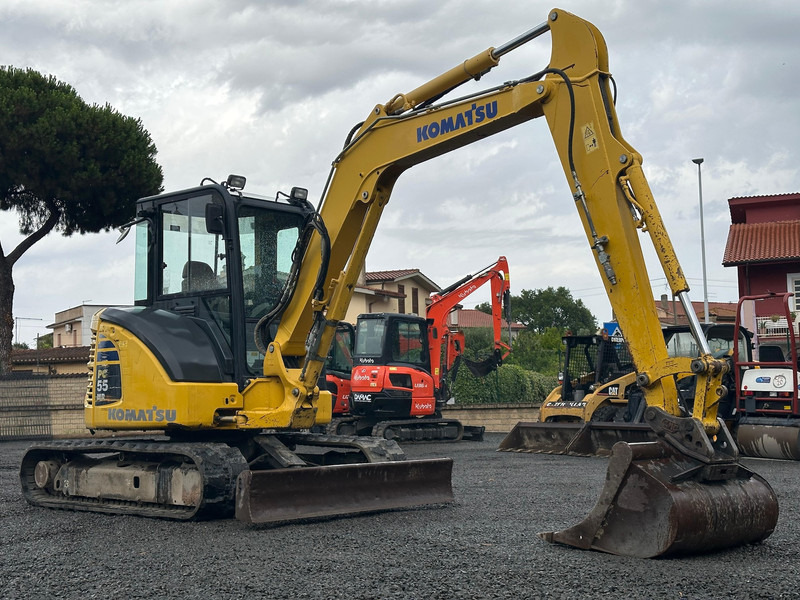 Komatsu PC55-MR3 - حفار صغير: صورة 2 Komatsu PC55-MR3 - حفار صغير: صورة 2