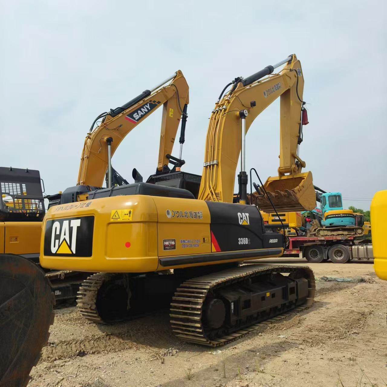 CATERPILLAR 336D - حفار زاحف: صورة 1 CATERPILLAR 336D - حفار زاحف: صورة 1