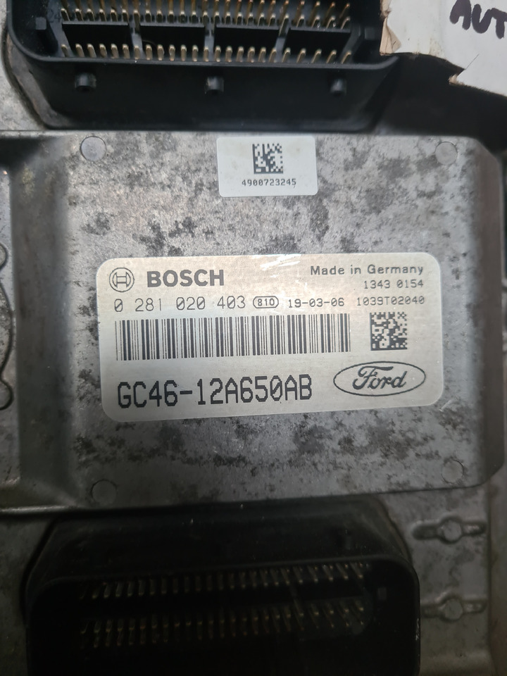 BOSCH KASETA KOMPUTER SILNIKA ECU FORD F-MAX CARGO GC46 12A650 0281020403 - وحدة إي سي يو - شاحنة: صورة 2 BOSCH KASETA KOMPUTER SILNIKA ECU FORD F-MAX CARGO GC46 12A650 0281020403 - وحدة إي سي يو - شاحنة: صورة 2