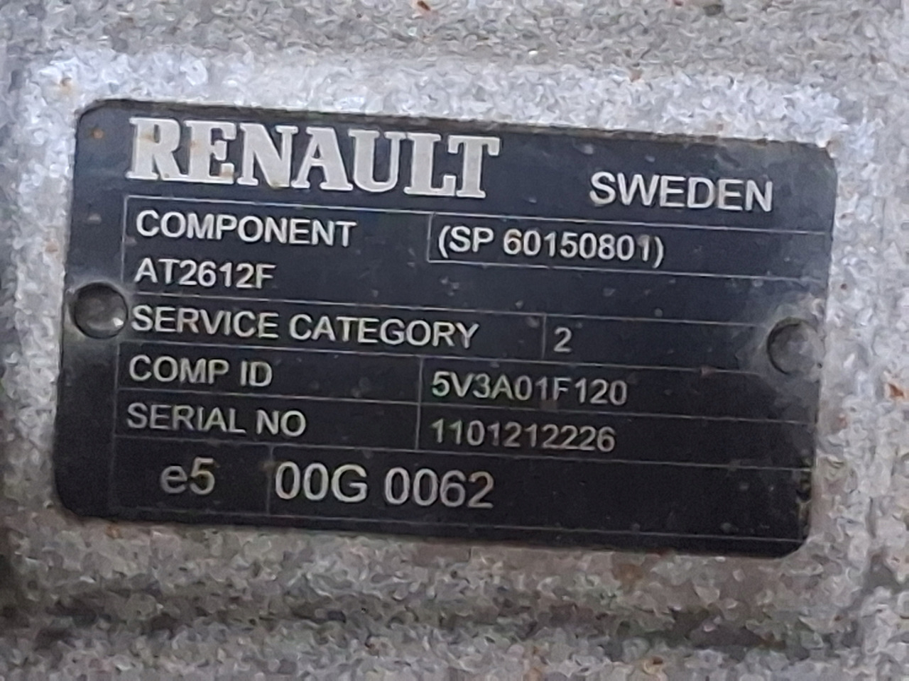 I-SHIFT RENAULT GAMA T EVO VOLVO FH 4 5 AUTOMAT AT2612 F RETARDER - صندوق التروس: صورة 5 I-SHIFT RENAULT GAMA T EVO VOLVO FH 4 5 AUTOMAT AT2612 F RETARDER - صندوق التروس: صورة 5