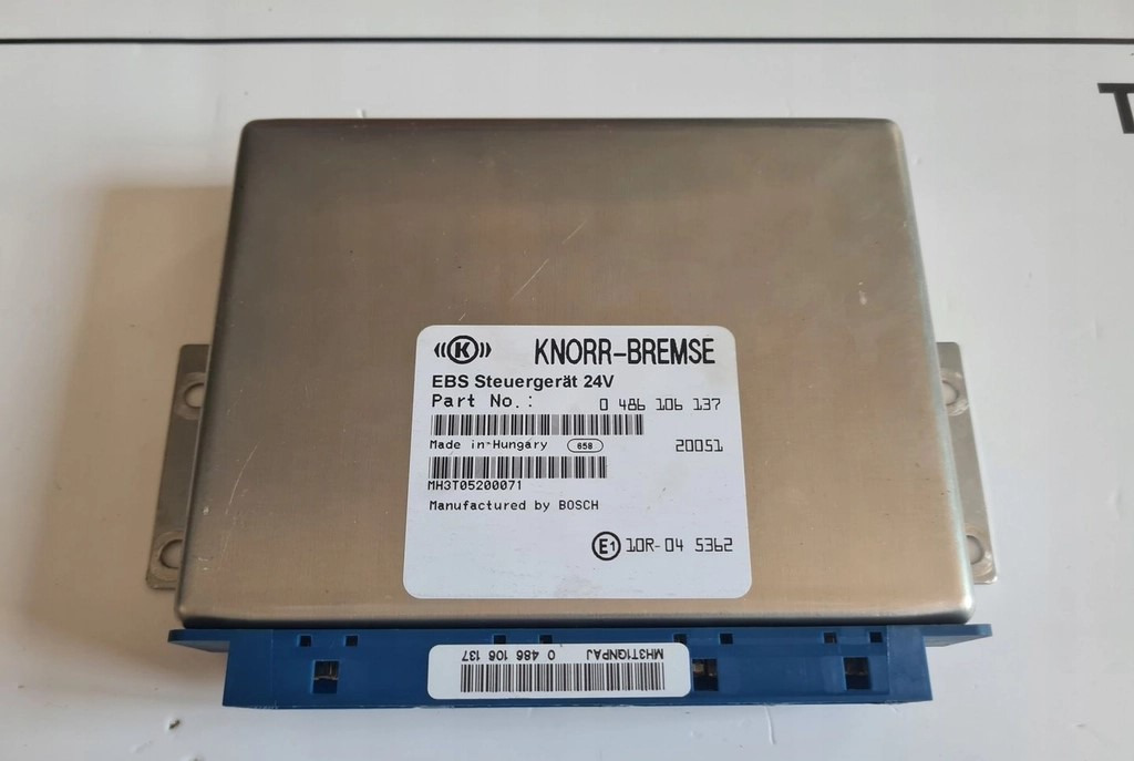 KNORR-BREMSE STEROWNIK KOMPUTER KASETA EBS FORD F-MAX 500 TRUCKS EURO 6 CARGO - النظام الكهربائي - شاحنة: صورة 2 KNORR-BREMSE STEROWNIK KOMPUTER KASETA EBS FORD F-MAX 500 TRUCKS EURO 6 CARGO - النظام الكهربائي - شاحنة: صورة 2