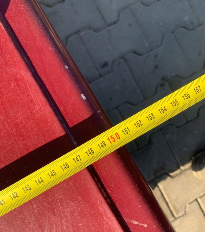 خزان الوقود - شاحنة VOLVO ZBIORNIK PALIWA VOLVO FH FM 4 5 RENAULT GAMA T LOW DECK 150x69x56: صورة 6