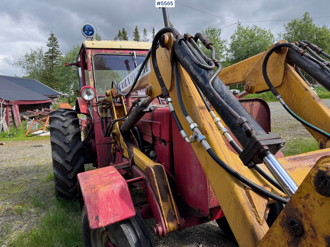 1969 Volvo BM 600 w/ Hymas front loader - جرار: صورة 5 1969 Volvo BM 600 w/ Hymas front loader - جرار: صورة 5