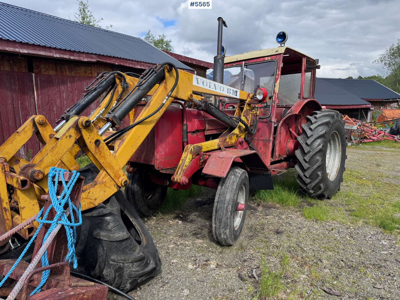 1969 Volvo BM 600 w/ Hymas front loader - جرار: صورة 2 1969 Volvo BM 600 w/ Hymas front loader - جرار: صورة 2