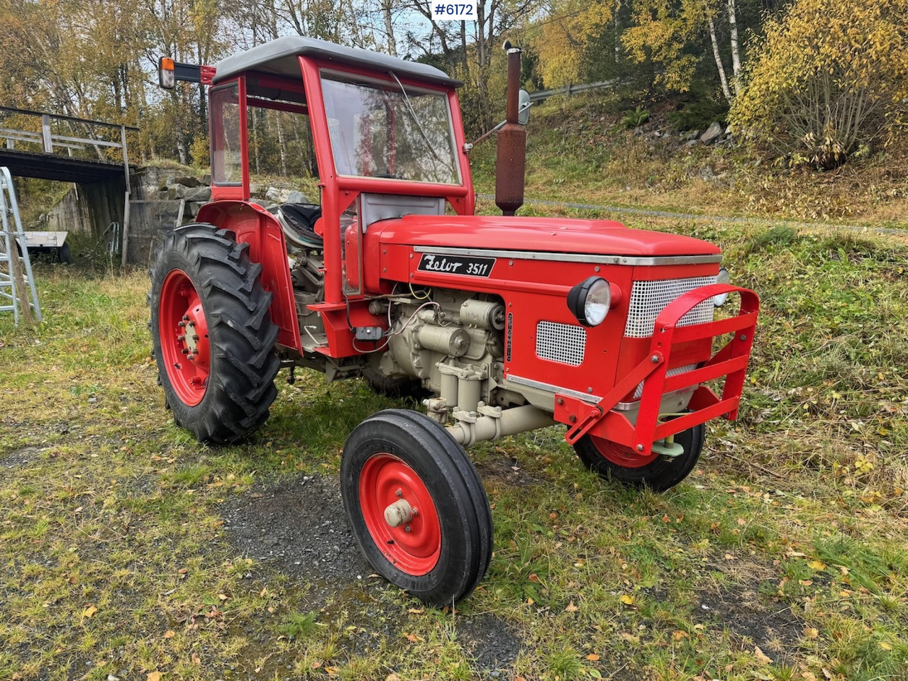 1973 Zetor 3511 w/ lien loader. WATCH THE VIDEO! - جرار: صورة 1 1973 Zetor 3511 w/ lien loader. WATCH THE VIDEO! - جرار: صورة 1