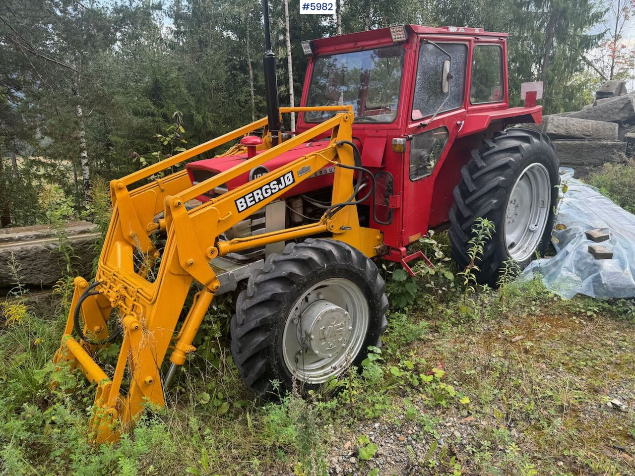 1975 Massey Ferguson 168 4x4 w/ loader - جرار: صورة 1 1975 Massey Ferguson 168 4x4 w/ loader - جرار: صورة 1