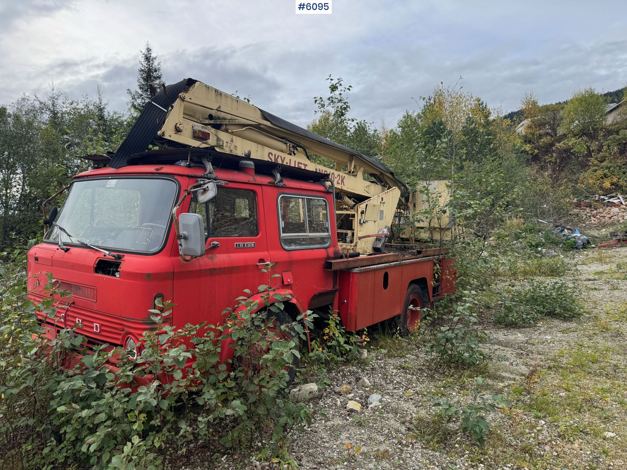 1977 Ford D-serie m/ Sky-Lift NS10-2K bomlift! - منصة محمولة مثبتة على الشاحنة: صورة 5 1977 Ford D-serie m/ Sky-Lift NS10-2K bomlift! - منصة محمولة مثبتة على الشاحنة: صورة 5