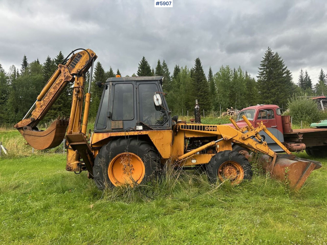 1979 CASE 580 backhoe. REP.OBJECT. WATCH VIDEO. - جرار: صورة 2 1979 CASE 580 backhoe. REP.OBJECT. WATCH VIDEO. - جرار: صورة 2