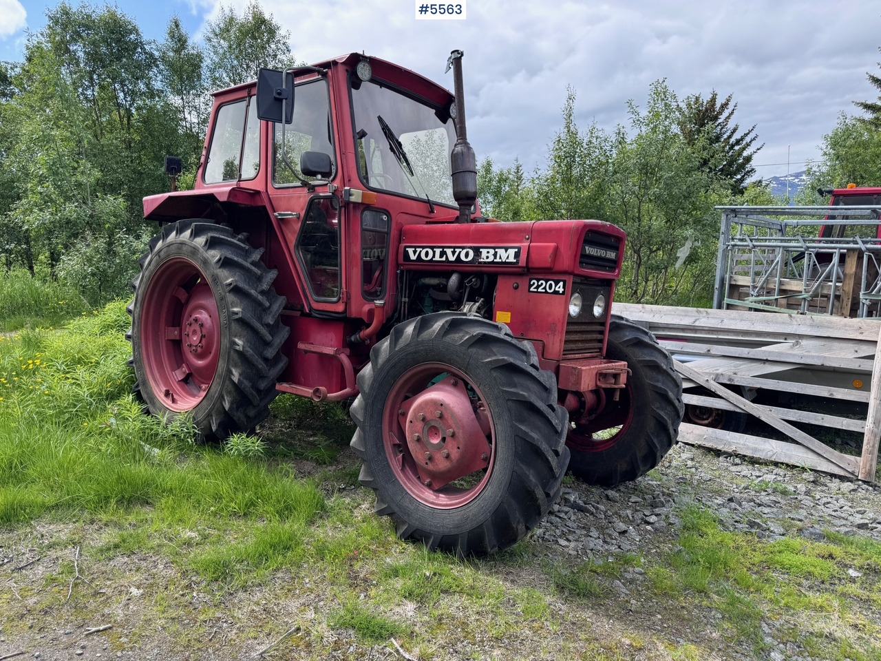1980 Volvo BM 2204 - جرار: صورة 2 1980 Volvo BM 2204 - جرار: صورة 2