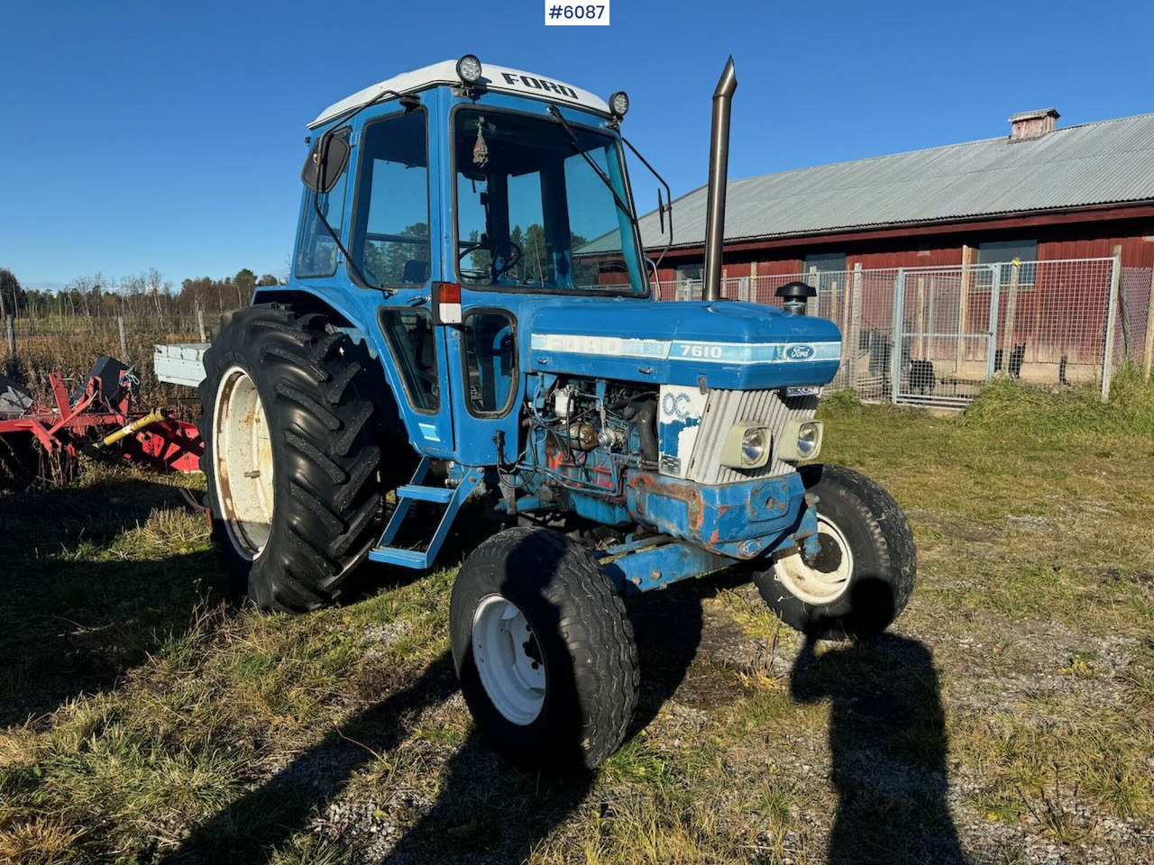 1982 Ford 7610 4X4 - جرار: صورة 4 1982 Ford 7610 4X4 - جرار: صورة 4