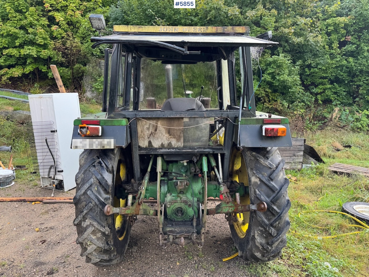 تأجير  1982 John Deere 1140 with front loader and a parts tractor 1982 John Deere 1140 with front loader and a parts tractor: صورة 11