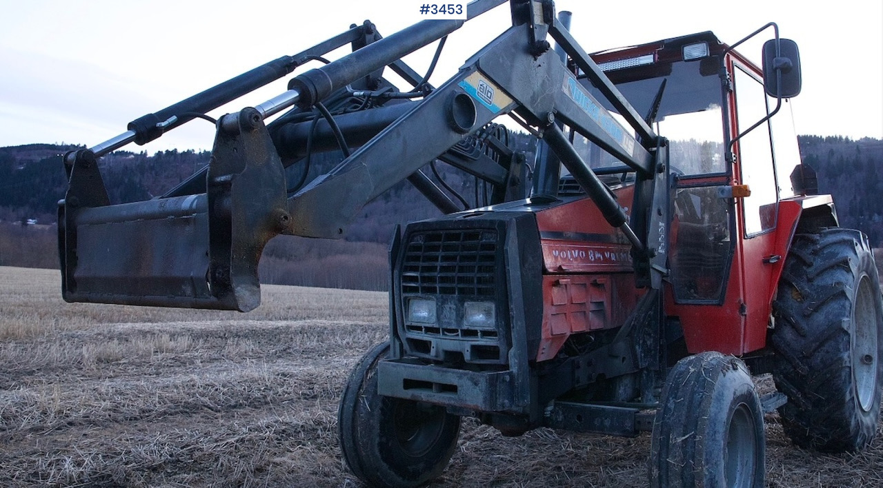 1984 Valmet 505 turbo w/ Front loader - جرار: صورة 2 1984 Valmet 505 turbo w/ Front loader - جرار: صورة 2