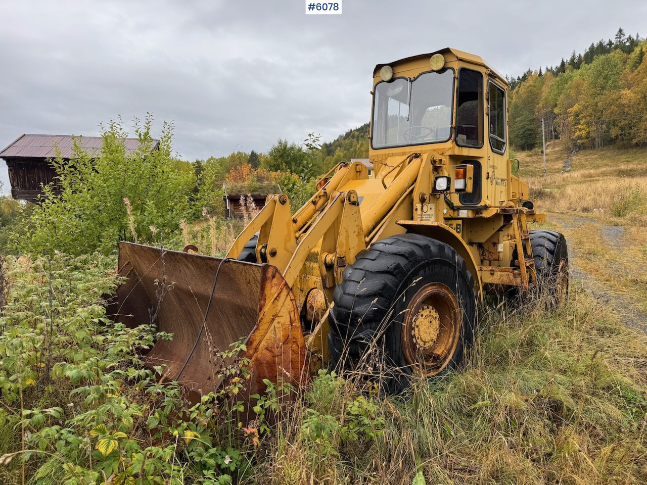 1986 Fiat-Allis 645-B Wheel Loader. - اللودر بعجل: صورة 3 1986 Fiat-Allis 645-B Wheel Loader. - اللودر بعجل: صورة 3