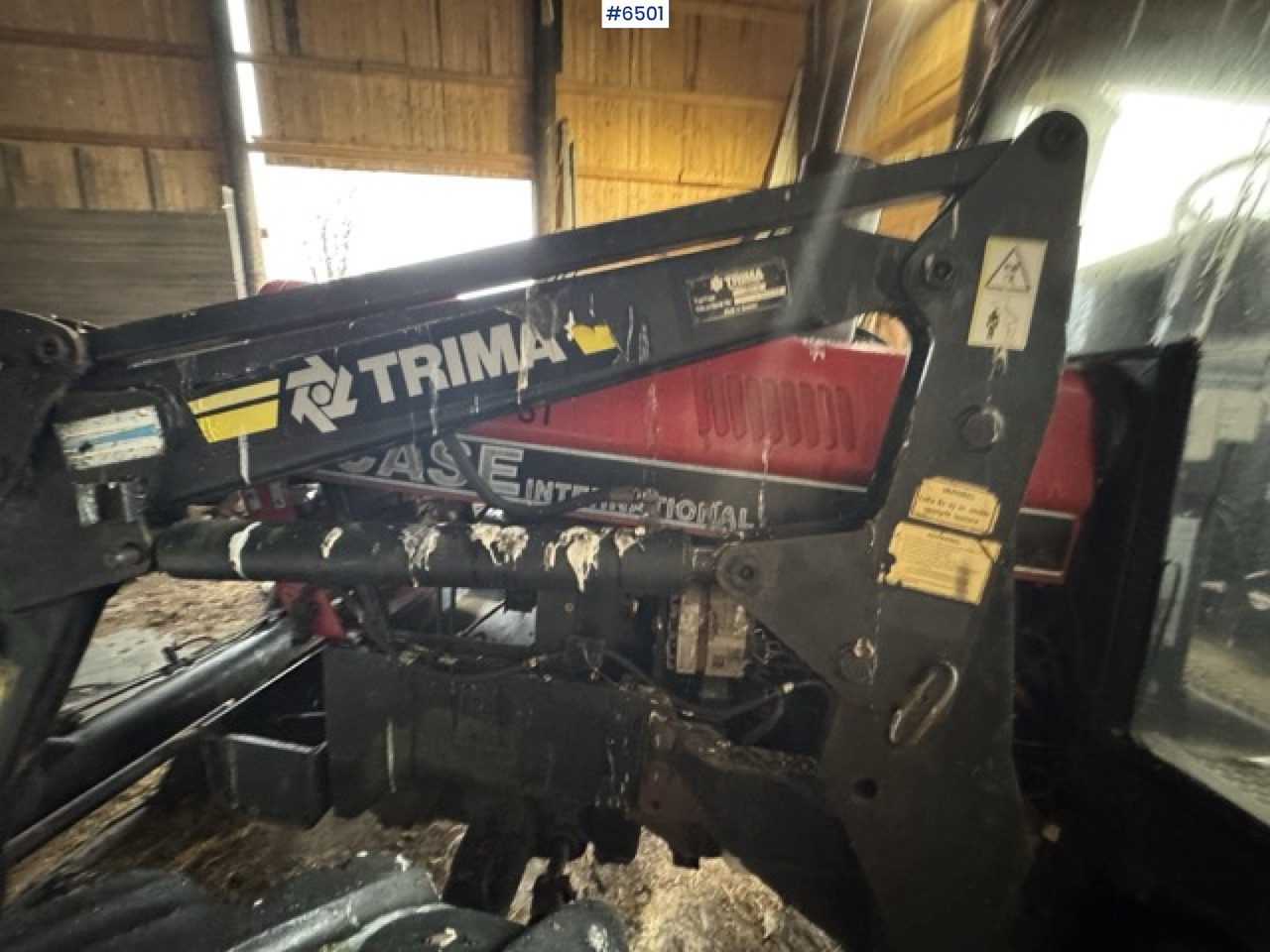 تأجير  1987 Case IH 885XL tractor with Trima front loader 1987 Case IH 885XL tractor with Trima front loader: صورة 16