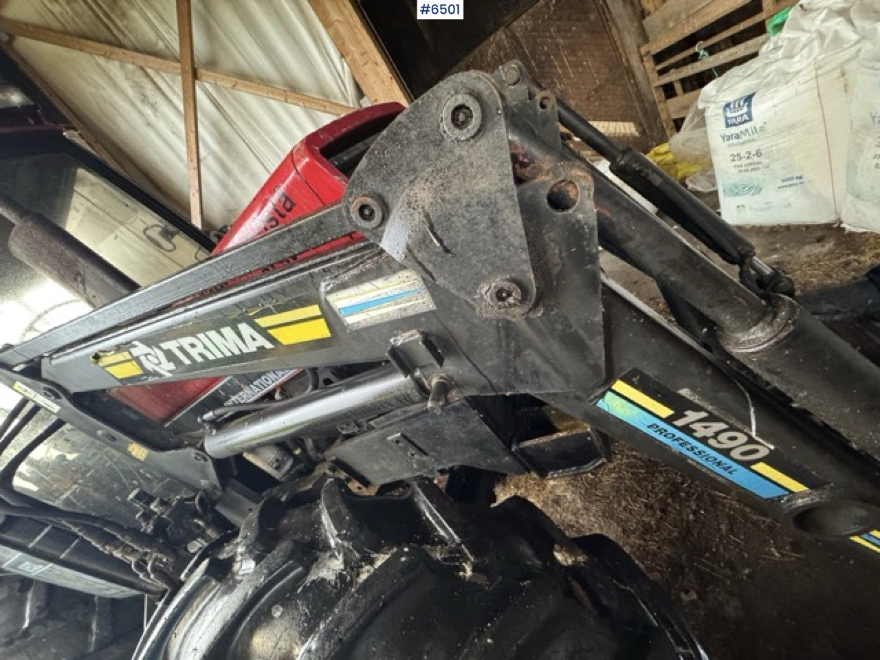 تأجير  1987 Case IH 885XL tractor with Trima front loader 1987 Case IH 885XL tractor with Trima front loader: صورة 14