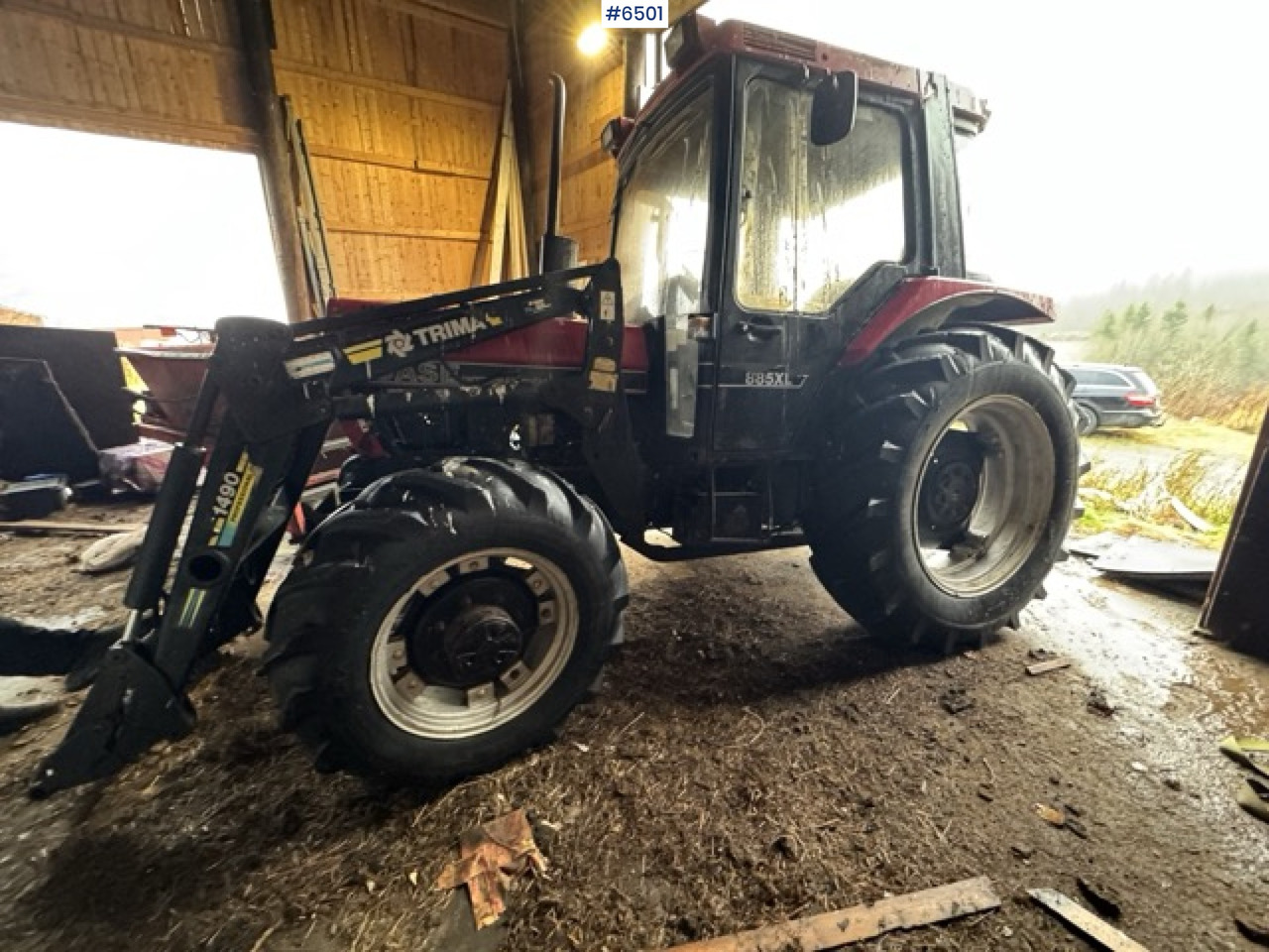 1987 Case IH 885XL tractor with Trima front loader - جرار: صورة 5 1987 Case IH 885XL tractor with Trima front loader - جرار: صورة 5