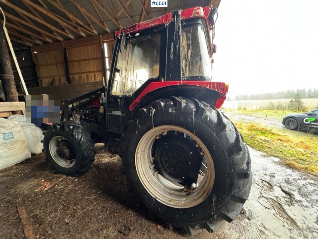 تأجير  1987 Case IH 885XL tractor with Trima front loader 1987 Case IH 885XL tractor with Trima front loader: صورة 6