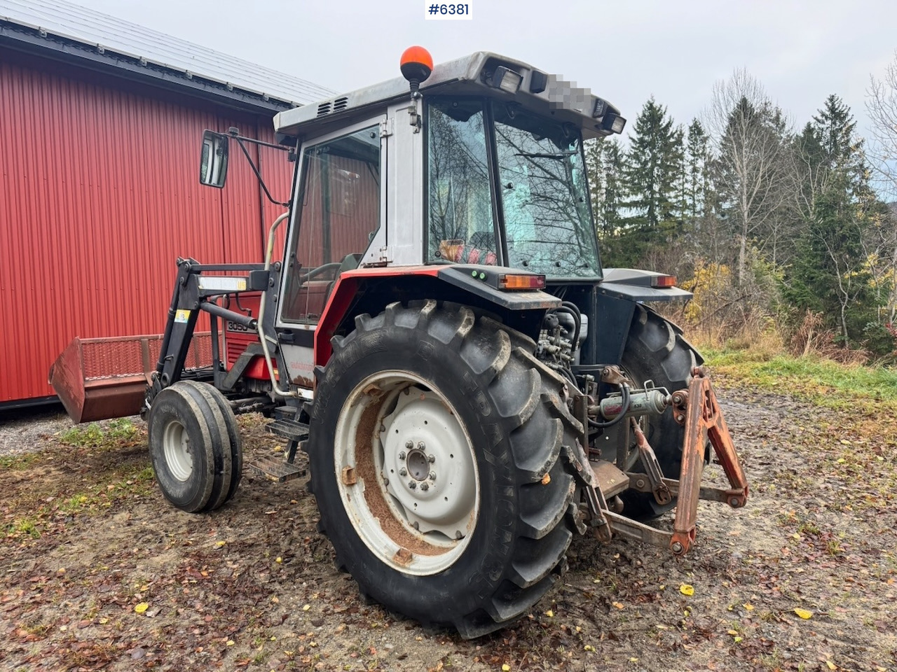 1987 Massey Ferguson 3050 w/ Front loader and twin wheels. - جرار: صورة 3 1987 Massey Ferguson 3050 w/ Front loader and twin wheels. - جرار: صورة 3