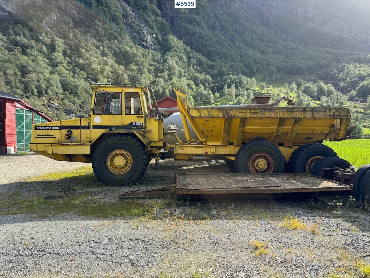 1989 Volvo A 20 6x6. - شاحنة مفصلية: صورة 1 1989 Volvo A 20 6x6. - شاحنة مفصلية: صورة 1