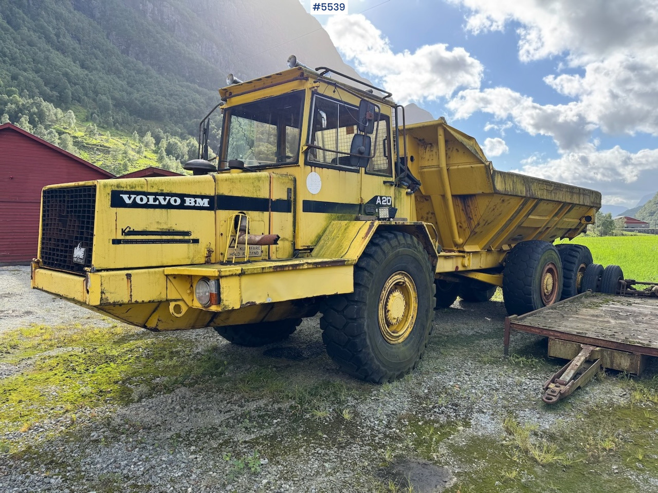 1989 Volvo A 20 6x6. - شاحنة مفصلية: صورة 3 1989 Volvo A 20 6x6. - شاحنة مفصلية: صورة 3